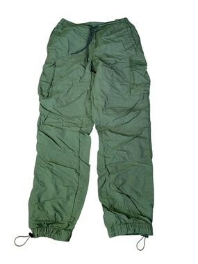 LCKR by Foot Locker Men’s Nylon Cargo Utility Pants - Medium - Olive Green